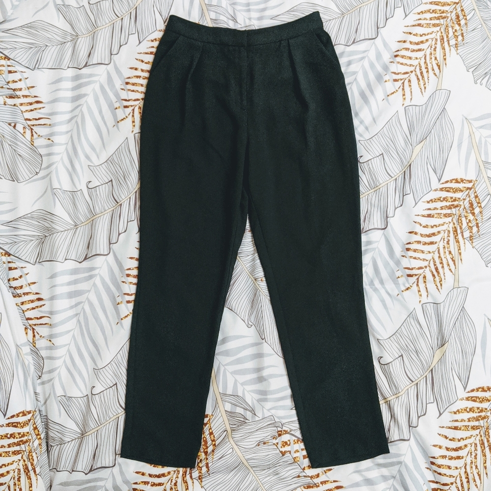 Forever 21 Contemporary Trousers Forest Green